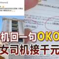 (分享給身邊人）手機回一句「OKOK」華裔女司機接千元罰單
