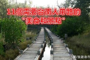 11個需要台南人帶路的美食、景點，這時候你就知道台南朋友有多重要！