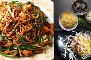廣東的豉油皇炒麵超級好吃，讓我們在家裡從麵粉做起吧！