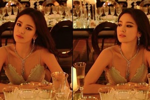 宋慧喬「晚宴精修圖」曝光，這個細節讓攝影師感嘆：她永遠都是美好的！