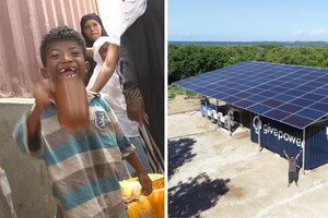 超棒發明！肯亞首間「太陽能造水廠」誕生　孩子第一次「喝到乾淨飲用水」驚喜喊：原來這麼好喝！