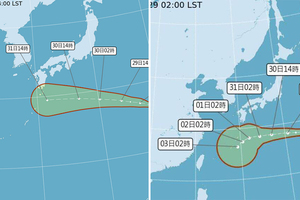 台灣我來惹！颱風「軒嵐諾」大迴轉朝台前進！全台炸雷雨時間曝光