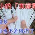 小小的「束線帶」，用途之多你一定想不到！看完再也不捨得扔了。