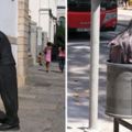 鬼才藝術家在街頭放滿「人體模特」測試大家反應，結果詭異的動作差點把路人嚇出心髒病！
