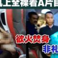 機上全裸看A片自瀆·青年非禮空姐被捕