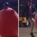 台灣魔術師遭「澳洲男狠踹一腳」　大氣球瞬間破裂讓他重摔在地上愣住