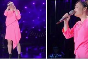 徐佳瑩一首《我好想你》唱出多少思念，僅唱三句觀眾流淚嘆：「回憶湧現而你已不在...」