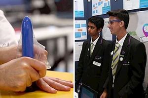 有性病秒變色！　13歲少年發明智慧保險套　亞洲父母不屑：小小年紀接觸這個？他們憑這個發明進了白宮。