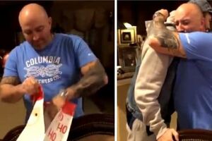 他3歲就被硬漢繼父撫養，聖誕節決定送「這」表達心意，繼父一看眼淚立刻狂噴！