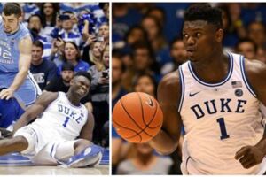 他被譽為是「詹皇」的接班人，也是NBA的怪物新人，上場才半分鐘「球鞋」居然就炸開了！