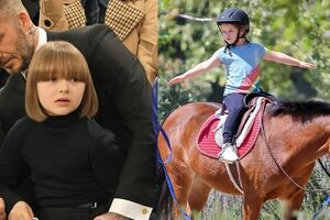 小七在皇宮過生日，買別墅學騎馬，被寵大的孩子有多幸福