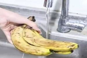香蕉用水沖一沖，真的厲害，吃了30多年還不知道，學到了