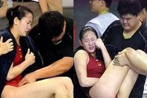 女運動員比賽碰上生理期，咬著牙也要上，她奪冠後被教練抱回去的！