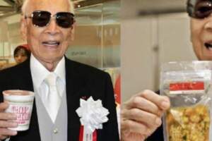 日本97歲的「泡麵之父」連吃60年泡麵，看清「他的吃法步驟」，網友：以前的泡麵都白吃了！