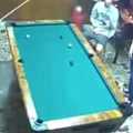 人在順風 球隨便打隨便中 King of Billiards   The triple fluke shot