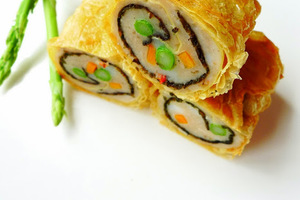 金玉满堂@三色春卷 Color Spring Roll！！