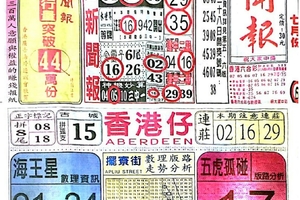 105/7/2 六合彩-中國新聞報