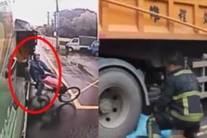 桃園16歲男生慘遭砂石車輾斃！大貨車駕駛驚爆可怕真相：我不是不要踩剎車而是．．．真相令人背脊發涼！！