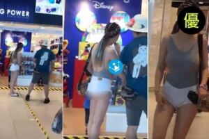 情侶逛百貨…她讓眾男喊忌妒！網狂暴動:別人的女友