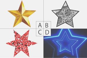 心理測試：4顆星星選一顆最喜歡的，測出下周你將會發生什麼好事
