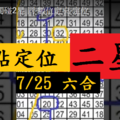 7/25 六合 獨碰2星 同-數位定奌-定位