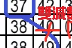 12月3日 六合彩 雙減數 抗抗瞜 ~ 獨碰=二專車二獨支