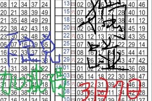 3月7日六合彩 不定位 定點 加減碼 獨碰