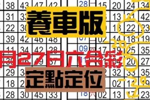 3月27日六合彩 定點定位 養車版‵‵‵‵‵‵－ˋ中一參考‵‵‵[七]