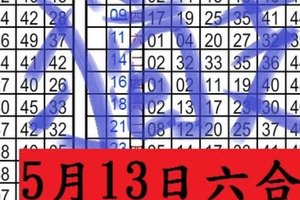 5月13日六合彩 永不間段 讀支專車