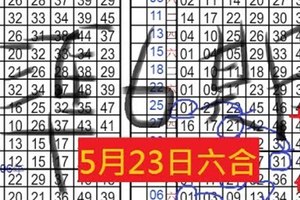 5月23日六合彩 準3期 獨支專車