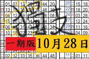10月28日六合彩 一支‵‵‵‵拼輸贏‵‵‵‵ 八九不離十