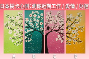 【日本樹卡心理測試】 測你近期工作、愛情、財運