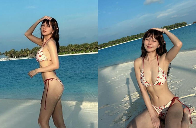 Niya到馬爾地夫度假,解放好身材曬比基尼辣照。(圖/翻攝自IG @niya840325) Niya到馬爾地夫度假,解放好身材曬比基尼辣照。(圖/翻攝自IG @niya840325)