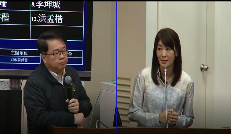 台北101董事長賈永婕赴立法院財委會報告並備詢,透露跨年煙火施放將加碼1分鐘。(圖:立法院議事頻道) 台北101董事長賈永婕赴立法院財委會報告並備詢,透露跨年煙火施放將加碼1分鐘。(圖:立法院議事頻道)