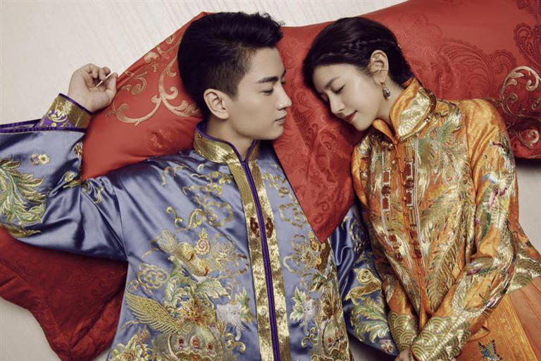 陳曉(左)、陳妍希8年婚姻結束。(圖/翻攝自陳妍希臉書) 陳曉(左)、陳妍希8年婚姻結束。(圖/翻攝自陳妍希臉書)