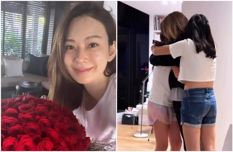 Melody離婚後將重心放在工作及兩個女兒上,不過之前曬出的玫瑰花束,傳出就是男友的浪漫禮物。(圖/攝自IG@melodykliu) Melody離婚後將重心放在工作及兩個女兒上,不過之前曬出的玫瑰花束,傳出就是男友的浪漫禮物。(圖/攝自IG@melodykliu)