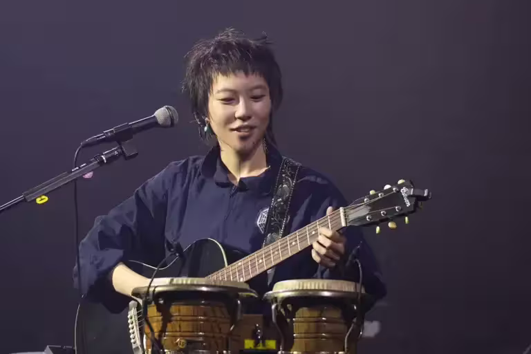 ▲竇靖童昨晚在Legacy TERA帶來精彩表演。(圖/如此製作 Roots Production提供) ▲竇靖童昨晚在Legacy TERA帶來精彩表演。(圖/如此製作 Roots Production提供)