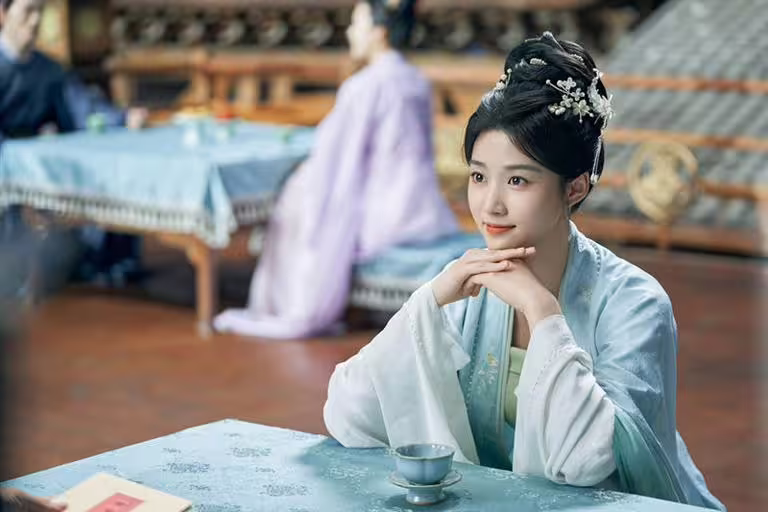 《榜上佳婿》盧昱曉飾演失憶千金「簡明舒」。(圖/愛爾達電視提供) 《榜上佳婿》盧昱曉飾演失憶千金「簡明舒」。(圖/愛爾達電視提供)