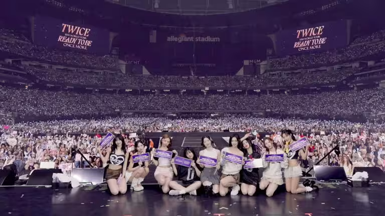 TWICE11月即將來台辦演唱會。(圖/翻攝自TWICE YT頻道) TWICE11月即將來台辦演唱會。(圖/翻攝自TWICE YT頻道)