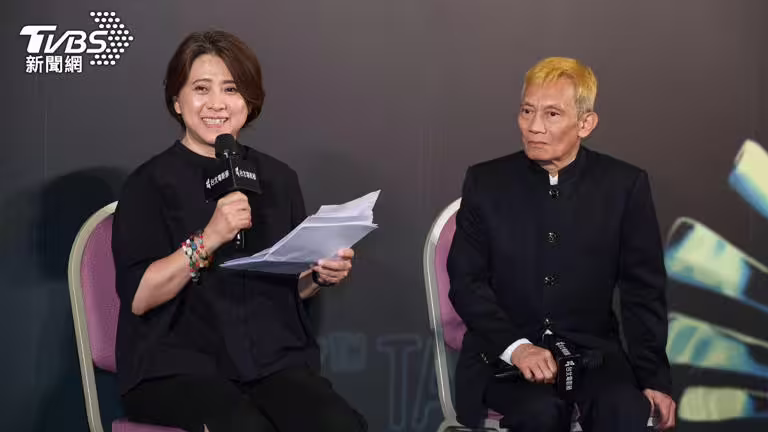 北影總監與擔任評審團主席的香港名導張之亮。(圖/張哲鳴攝) 北影總監與擔任評審團主席的香港名導張之亮。(圖/張哲鳴攝)
