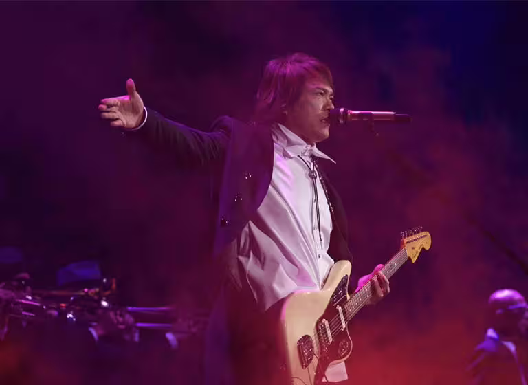 伍佰 & China Blue Rock Star2巡迴演唱會高雄站即將登場。(開麗娛樂提供) 伍佰 & China Blue Rock Star2巡迴演唱會高雄站即將登場。(開麗娛樂提供)