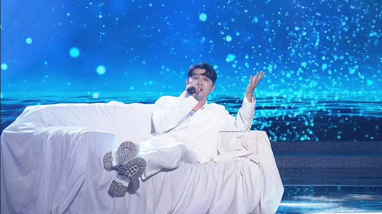 李子森在歌中劇的演唱獲得讚賞。(中視提供) 李子森在歌中劇的演唱獲得讚賞。(中視提供)
