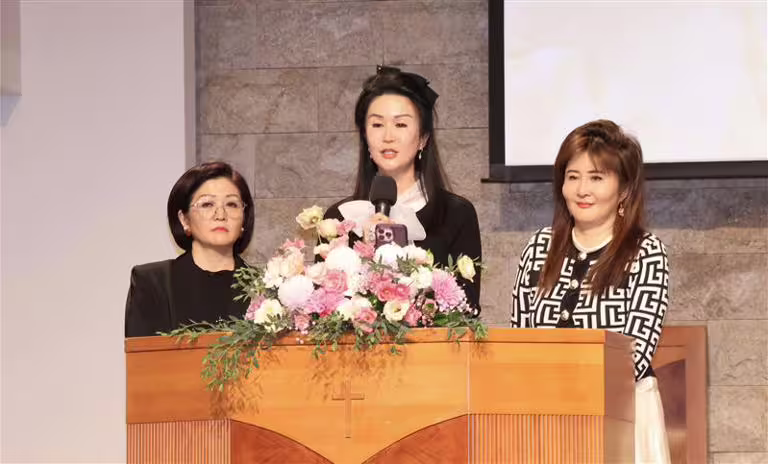林沖三位姪女現身。（圖／記者鄭孟晃攝影）