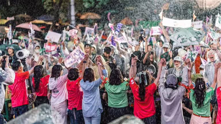 大罷免首波投開票在726進行,結果全數遭否決。(圖/翻攝自護國大遶境粉專) 大罷免首波投開票在726進行,結果全數遭否決。(圖/翻攝自護國大遶境粉專)