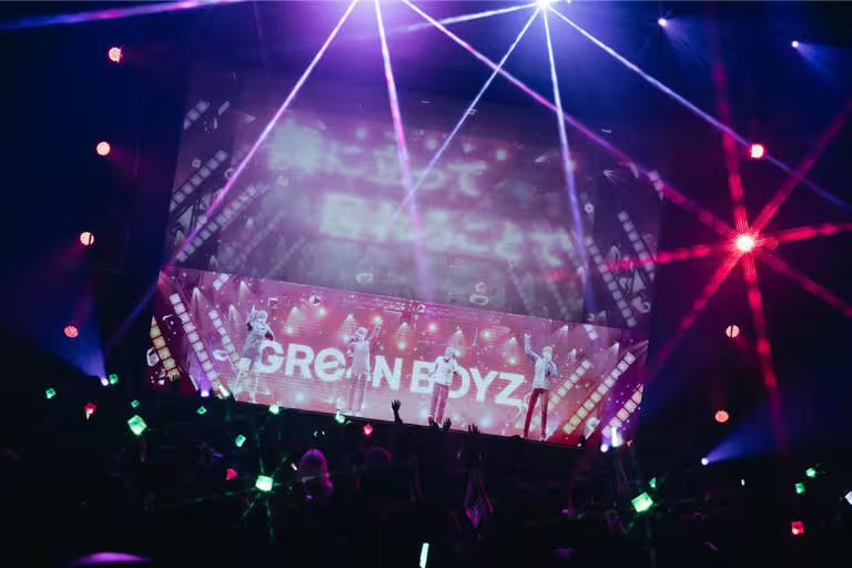 GRe4N BOYZ去年首度登台開唱即吸引大批粉絲朝聖。(大鴻藝術BIG ART提供) GRe4N BOYZ去年首度登台開唱即吸引大批粉絲朝聖。(大鴻藝術BIG ART提供)
