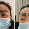 紋眉師傅「竟然還在學」　女客一照鏡子看傻