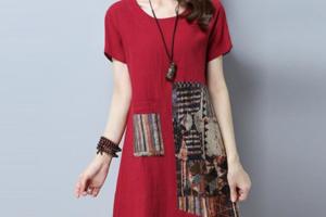 不要亂買連衣裙了，聰明女人今夏都愛買棉麻裙，涼爽透氣倍好看