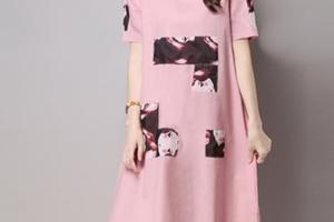 孕媽媽穿衣不要太土，時尚氣質孕婦連衣裙穿出美體女人味