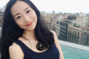 《醉玲瓏》中桃殀飾演者-韓雪未施粉黛美生花夏日背心送清涼