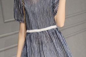 碎花雪紡衫短袖女夏2017新款韓版寬鬆百搭柔美遮肚子上衣女